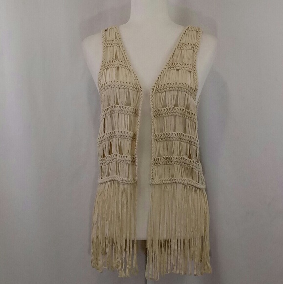 Anna Grace Tops - Anna Grace fringed vest